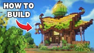 Tutorial | How to build a Fantasy Trading House in Minecraft