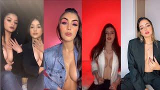 Beautiful Cleavage | Tiktok Boom Boom Challenge Compilation | No bra |Viral Mania