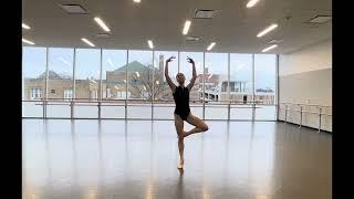 Ailey-Fordham BFA Audition Video