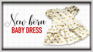 DIY Easy Baby Dress - Tutorial