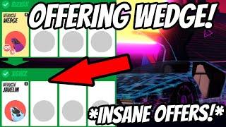 Offering WEDGE In Roblox Jailbreak Trading! (INSANE OFFERS!)