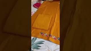 Beautiful yellow color suit by Sonali Collection and shipping free   Contact no.- 84473 84839
