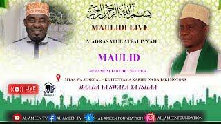 LIVE #MAULIDI MADRASATUL ATFALIYYAH  MTAA WA SENEGAL KIJITONYAMA LEO TAREHE 30/11/2024