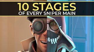 The 10 Stages of Every Sniper Main