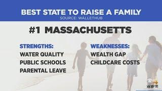 Massachusetts named best state to raise a family