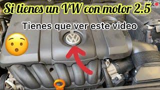 Cómo cambiar aceite de transmisión automática de motores 2.5 de VW (JETTA,BEATLE,PASSAT, BORA) 