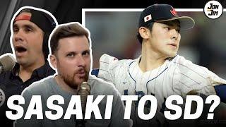 What's next after the Padres meet with Roki Sasaki?