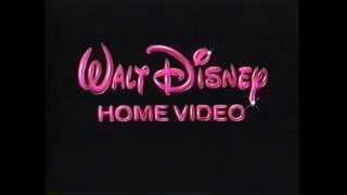 Walt Disney Home Video (1990) Company Logo (VHS Capture)