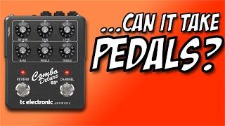 Can it take pedals? - TC Electronic Combo Deluxe 65’ Ampworx