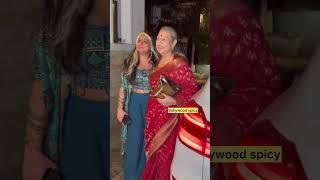 Javed Akhtar Shabana Azami Diwali Party- Farhan Akhtar Shibani Dandekar Anusha Dandekar & Family