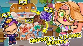 ️AIRPORT FLOORS 3 & 4 NEW SECRETS in AVATAR WORLD UPDATE ! + NEW PACKS | PAZU