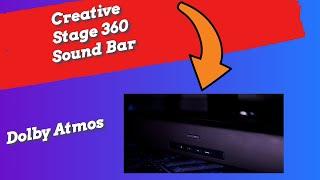 Is Dolby Atmos worth it?  The Creative Stage 360 Sound bar