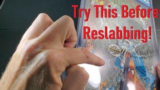 How to Remove a Scuff or Scratch From a Graded CGC, CBCS, or PGX Slab