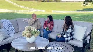 2024’s Latest Sofa: Designed for Family Moments Together!#patio #patiofurniture #gathering