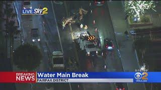 Fairfax Water Main Break