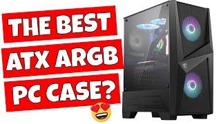 BEST BUDGET ATX ARGB Airflow Case MSI MAG Forge 100R / 100M