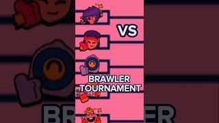 React for the Brawler you like more :), BRAWLER Tournament 2 #brawlstars #shorts