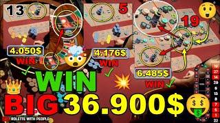 Live Roulette|Exclusive Sunday Big Win36.900$ at Las Vegas Casino6.485$ Chips The Win2024-09-22