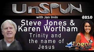 UnSpun 210 – Steve Jones & Keren Worthham: "Trinity & the name of Jesus"