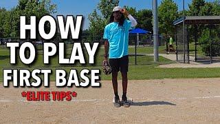 How to Play First Base - 8 Easy Tips to Become an Elite First Baseman!