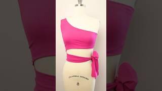 DIY Summer Crop Top | Barbie Pink Top