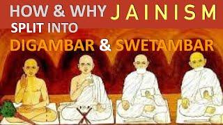 Why & How Jainism Divided into Swetambaras & Digambaras | Ancient History for UPSC