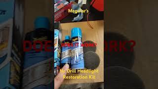 Does the Drillless Meguiar's Headlight Restoration Kit Work?