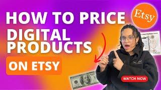 HOW TO PRICE YOUR ETSY DIGITAL DOWNLOAD PRODUCTS | tips for pricing canvas templates/ digital files