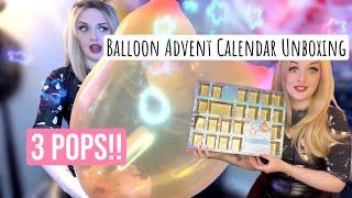 Balloon Advent Calendar Unboxing