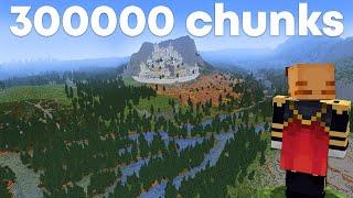 I Explored the Entire Map on This Minecraft Server