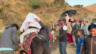 Traditional Wedding Ceremony in The Nepali Village | Marriage System in Rural Village Culture