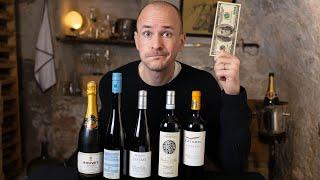 FIVE wines 100 DOLLARS - On the HUNT for Value Wines