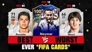 FIFA 25 | Footballers BEST VS WORST Ever FIFA Cards! *Special Edition* 