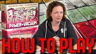 Power Vacuum - How to Play - Keen Bean Studio - BoardgameNinja