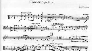 Cecil Forsyth - Viola Concerto in G minor