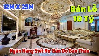 Ngân hàng siết nợ ! Đại gia Gò Vấp đắng cay bán tháo căn biệt thự Xây Ở Tâm Huyết tại Lê Văn Thọ GV