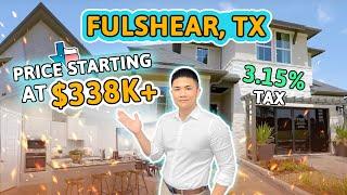 MIND BLOWING NEW HOME Under 400k?! Fulshear TX & Houston TX