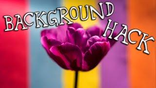 Easy Photography Background Hack