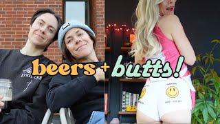 Beers! Butts! Beanies! | Queer Brooklyn Couple Vlog | Kit + Lee