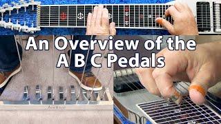 How to Effectively Use the A B C Pedals | Pedal Steel Guitar Lesson