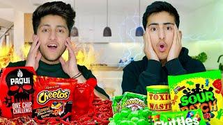 Spiciest VS Sourest Food Challenge - As Gaming