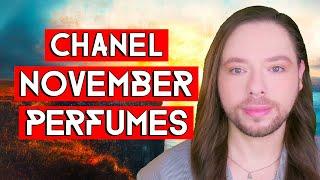 Top 5 Chanel November Perfumes! A Romantic Fragrance Selection for Autumn Landscapes