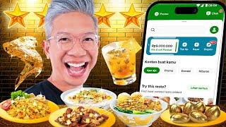 MAKAN MAKANAN TERMAHAL DI APLIKASI ONLINE!!