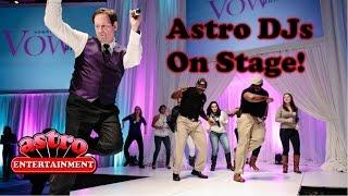 Astro Entertainment DJs Kurt Etheridge and Richard Davis warm up crowd at Vow Bridal Show!!