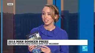 Northern Irish author Anna Burns wins the UK’s prestigious Man Booker Prize for fiction