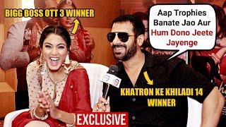 KKK 14 And BB OTT 3 Winners Karan Veer Mehra And Sana Makbul EXCLUSIVE Interview | Kehna Galat Galat