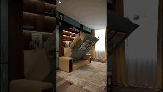 Мебель-трансформер в гостинной