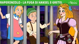 Raperonzolo - La fuga di Hansel e Gretel  | Storie Per Bambini Cartoni Animati I Fiabe e Favole