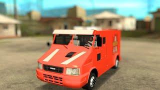 Iveco Armortech Security Van As SecuriCa - GTA San Andreas (Van Mod)