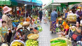 Market Food Show @ Olympich & Boeng Trabek - Yummy Snacks, Fresh Vegetables, & More